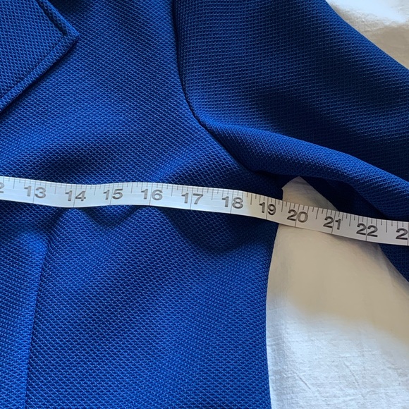 Navy blue blazer with the white trim - Picture 2 of 6